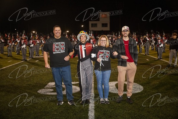 Fairfield Marching Band Senior Night 2024-2025